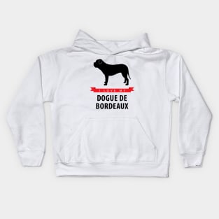 I Love My Dogue de Bordeaux Kids Hoodie